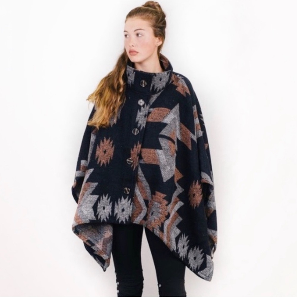 Thread & Supply bohemian cape size XS